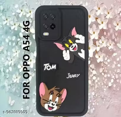 CARTOON TYPE TOM AND JERRY OPPO A54 PHONE COVER